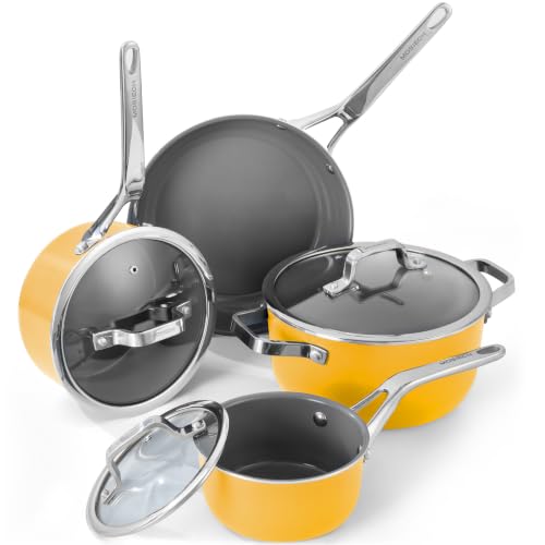 7 Piece Ceramic Cookware Set
