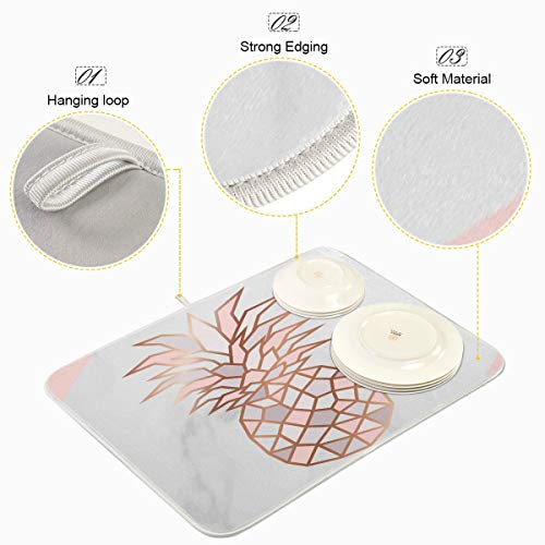 Super Absorbent Dish Drying Mat
