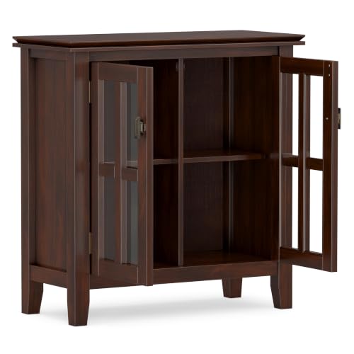 Artisan 30" Wide Solid Wood Cabinet in Russet Brown