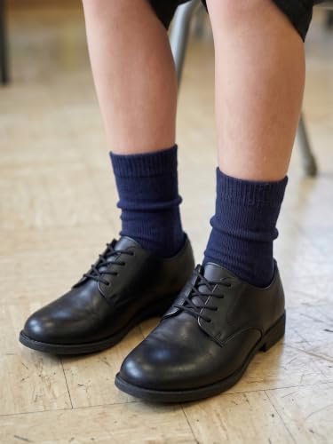 Unisex Kids Boys Girls Soft Cotton School Socks 8 (6 Count)
