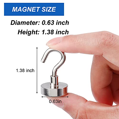 Magnetic Hooks for Cruise Essentials 2026 Cabins Door 45 Pack (45 Count)