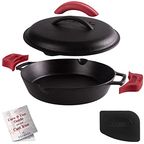 Cast Iron Skillet with Cast Iron Lid