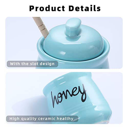 Honey Jar with Dipper and Lid (12 Ounce)