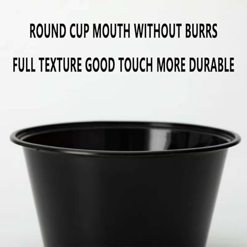 26oz Round Plastic Meal Prep Containers Reusable With Lids (100 Count)