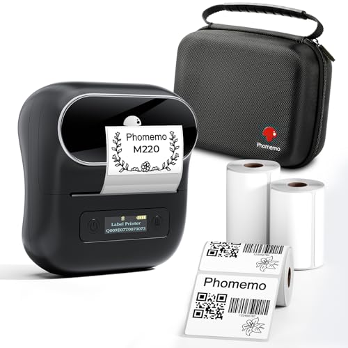 Label Maker M220 Thermal Label Printer