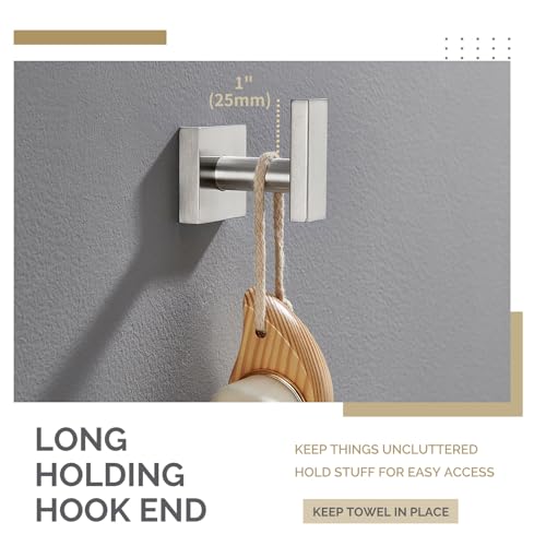 Towel Hook Brushed Nickel