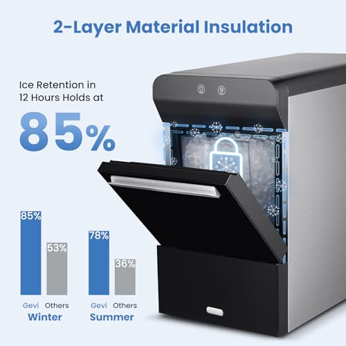 V2.0 Nugget Ice Maker for Home Kitchen Office