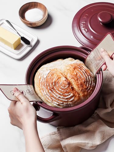 3 QT Ceramic Bread Baker with Lid for Sourdough