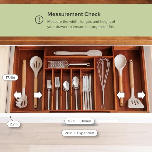 Silverware & Utensil Drawer Organizer