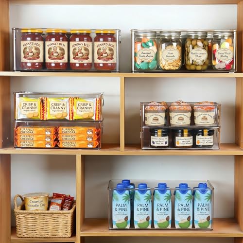 8 Pack Freezer Organizer Bins (10 Count)