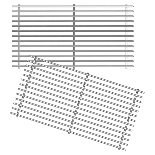 18 7 8" SUS304 9MM Cooking Grates for Weber Genesis II E210 Grill Grates for Weber Genesis II E