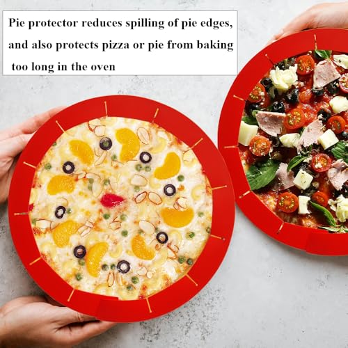 Adjustable Pie Crust Shields Baking Protectors