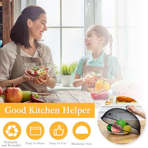 6 Pcs Metal Mesh Food Cover Outdoor Food Tents