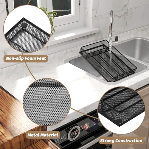 mesh silverware tray for drawer