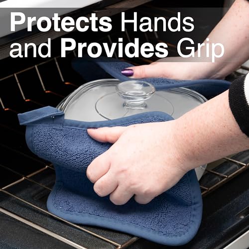 Terry Potholder & Hot Pad (4 Count)