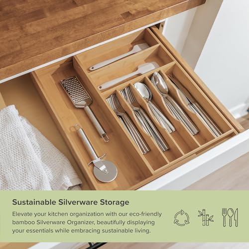 Silverware & Utensil Drawer Organizer