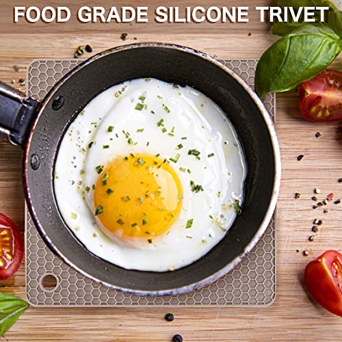 Silicone Trivets for Hot Dishes (4 Count)