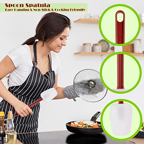 Commercial Spoonula Rubber Spatula Set
