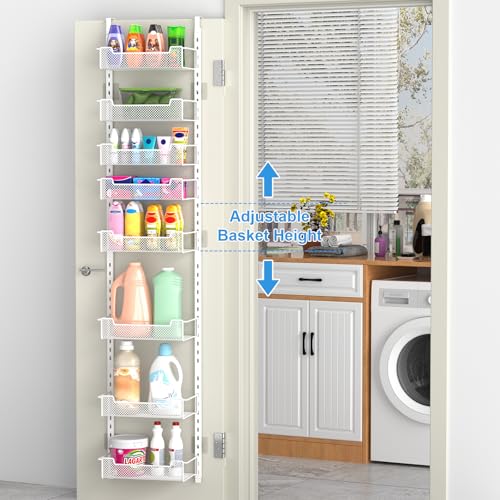 12.3" W Narrow Over the Door Pantry Organizer