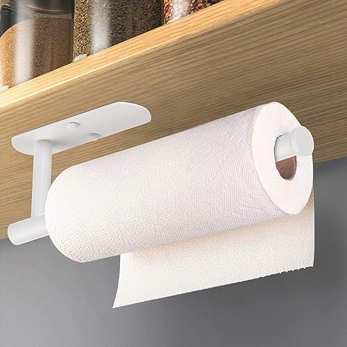 Self Adhesive Paper Towel Holder Under Cabinet Mount (2 Count)