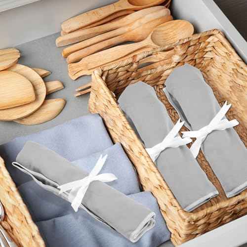 6 Pcs Anti Tarnish Silverware Storage Bags Felt (6 Count)
