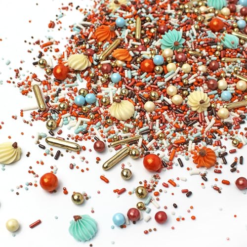 Pumpkin Carriage Sprinkle Mix (4 Count)