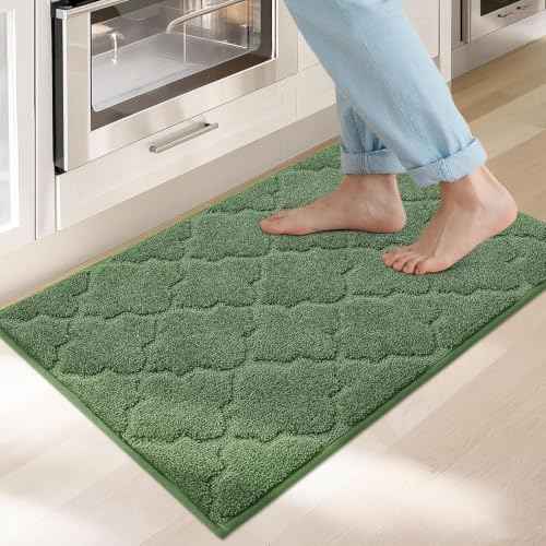Kitchen Rugs Non Slip Washable 20"x32" (4.444 Sq Ft)