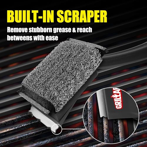 SteamWizards Grill Brush Replacement Pad (2 Count)