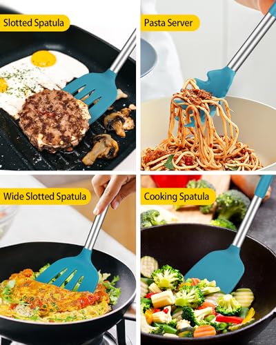 Silicone Kitchen Utensils Set (8 Count)