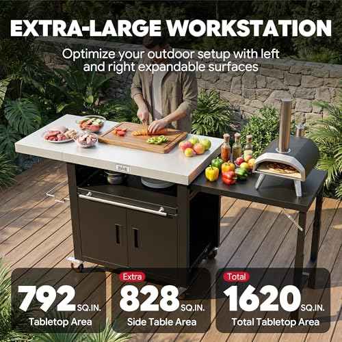 Outdoor Kitchen Island with Cabinet