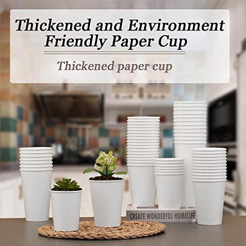 300 Pack Paper Cups 8 oz (300 Count)