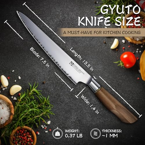 Gyuto Chef Knife 7.5 Inch Ultra Sharp Kitchen Knife