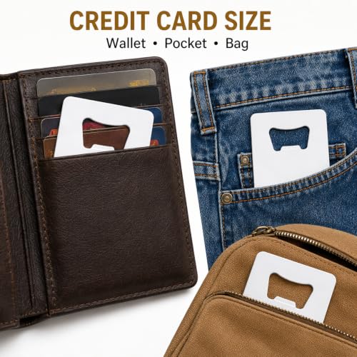60 Pack Credit Card Bottle Opener