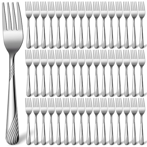 100 Pcs Metal Dinner Forks Bulk (100 Count)