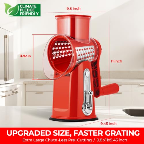 Rotary Cheese Grater 5 Blades