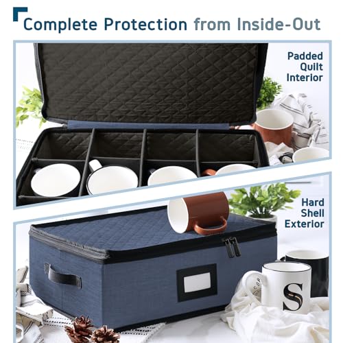 Fine China Storage Containers Hard Shell 5 Piece Set
