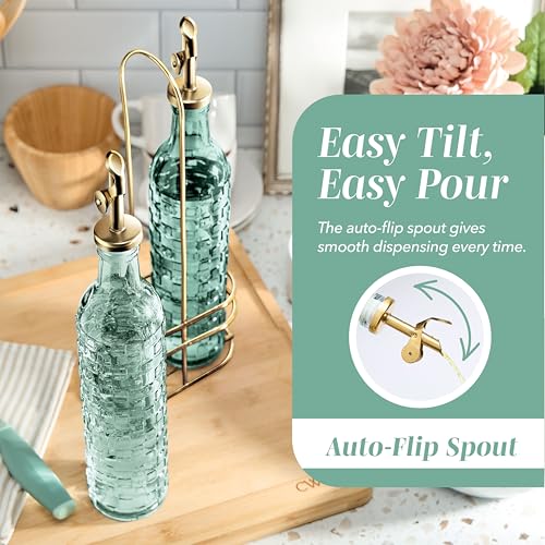Glass Olive Oil Bottle Dispenser