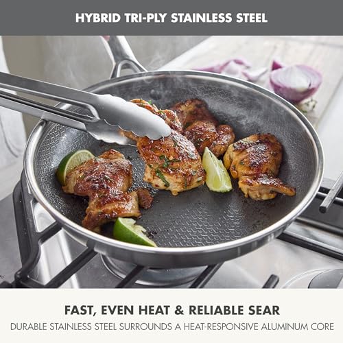 Hybrid 10" Stainless Steel Frying Pan
