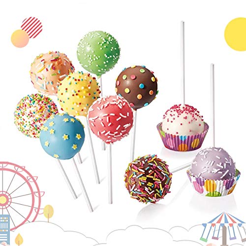 20 Cavity Silicone Cake Pop Mold Set With Lollipop Sticks