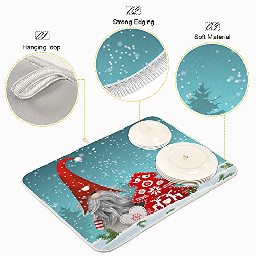 Super Absorbent Dish Drying Mat