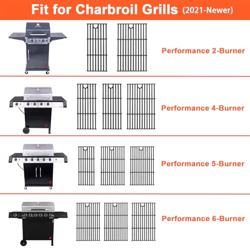 17" Grates & Grill Parts Kit for Charbroil Performance 2 Burner