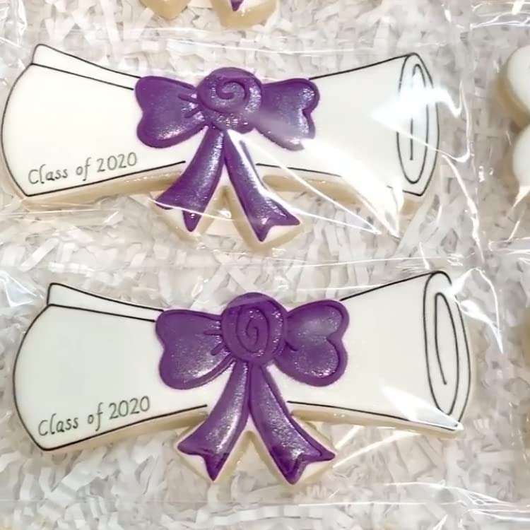 Graduation Cookie Cutters 6Pcs for Celebration Kitchen Baking (6 Count)