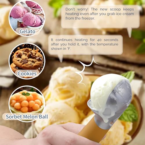 Heated Ice Cream Scoop Rechargeable