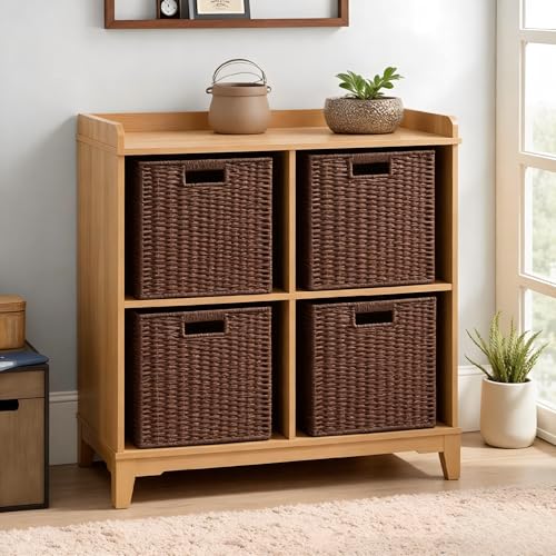 3 Pack Wicker Basket (3 Count)