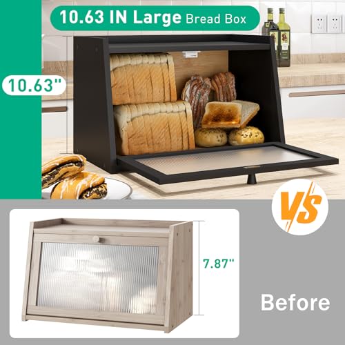 Bread Box for Kitchen Counter