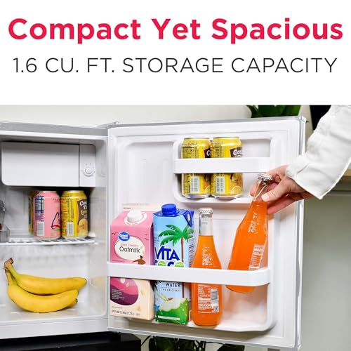 EFR176 1.6 cu. ft. Retro Bar Fridge with Side Bottle Opener