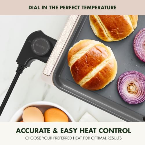 Advanced 10.5”x 20” Electric Griddle with Warming Drawer