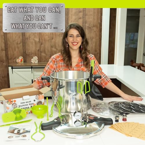 23 Qt Canning Pot with Canning Supplies Starter Kit