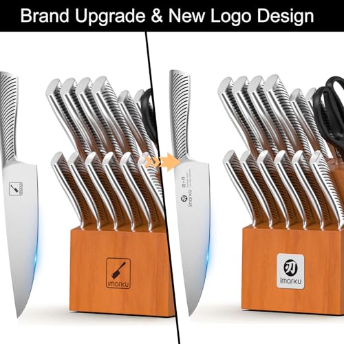 14 Piece Japanese Gyutou Stainless Steel Kitchen Knife Set (14 Count)