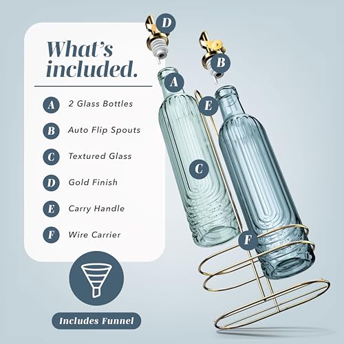 Glass Olive Oil Bottle Dispenser